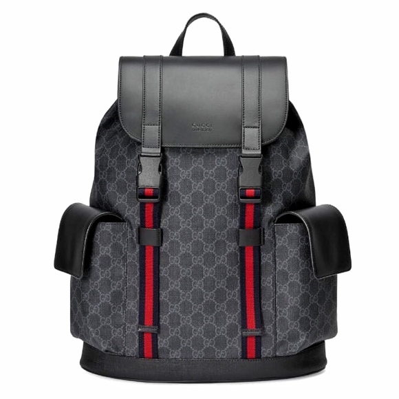 Gucci Other - NEW W/ BOX | GUCCI GG SUPREME BLACK BACKPACK